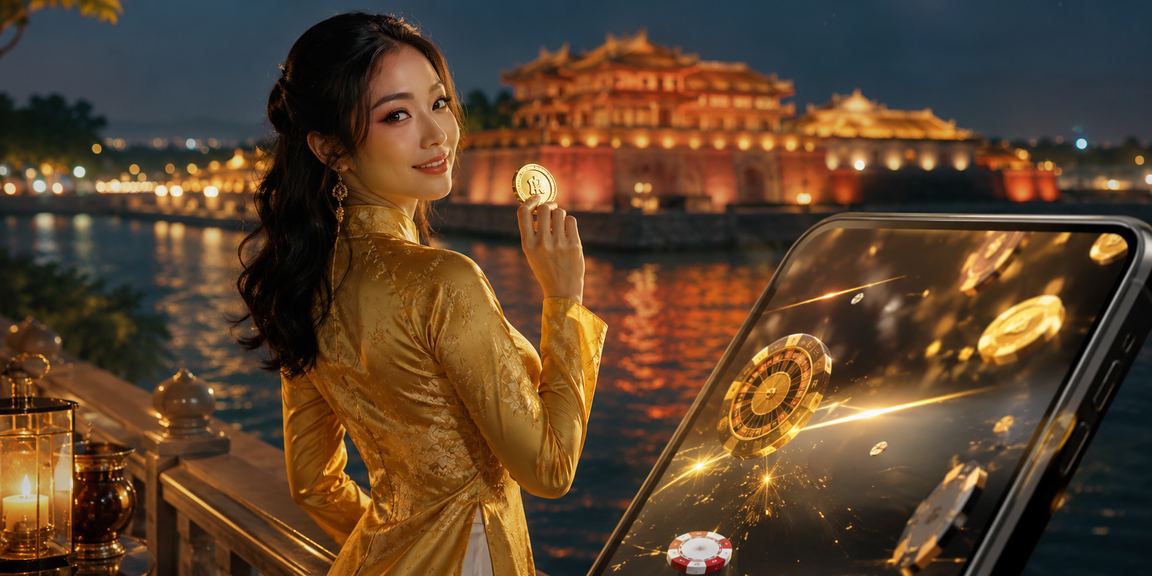Người dùng tại Huế đăng nhập vào tài khoản casino trực tuyến trên điện thoại